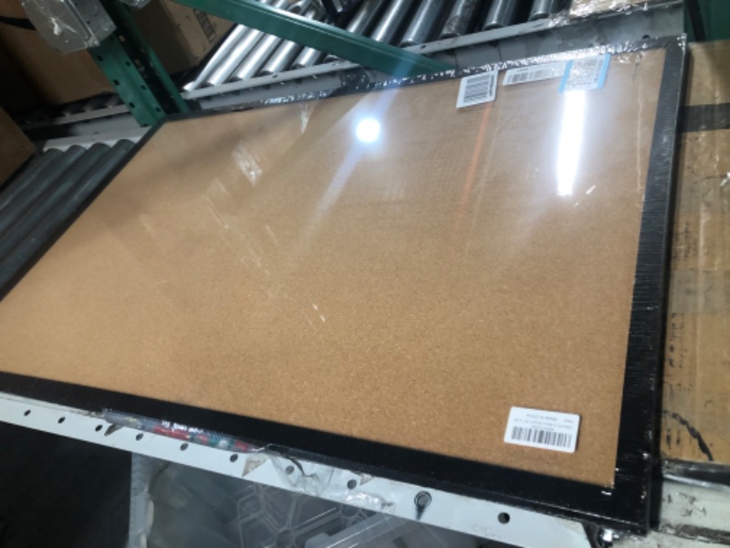 Photo 1 of OWLKELA 24'' x 36'' Cork Board Bulletin Board,