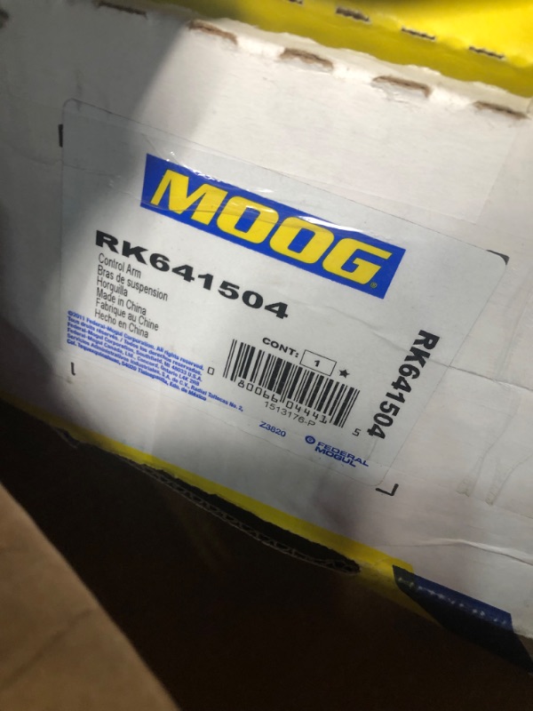 Photo 4 of MOOG RK641504 Suspension Control Arm and Ball Joint Assembly front left lower