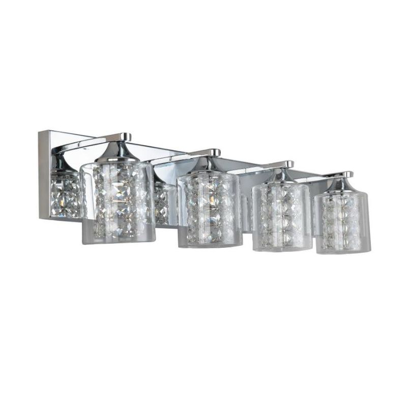 Photo 1 of **NON-FUNCITONAL LIGHTS**
Luminaire De Meuble-Lavabo Quinn Chrome