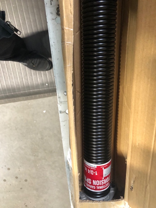 Photo 1 of Prime-Line GD 12228 Right Hand Wind Garage Door Torsion Spring – Replace Broken Garage Door Springs - .243” x 1-3/4” x 32”