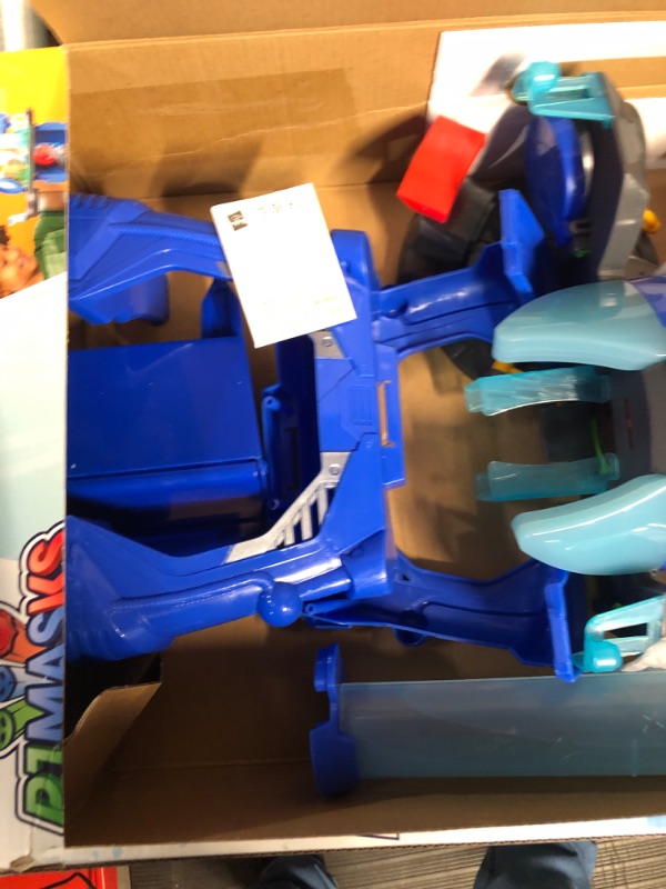 Photo 3 of * incomplete * sold for parts *
PJ Masks Deluxe Battle HQ Playset, Preschool Toys, Playset with 2 Action Figures