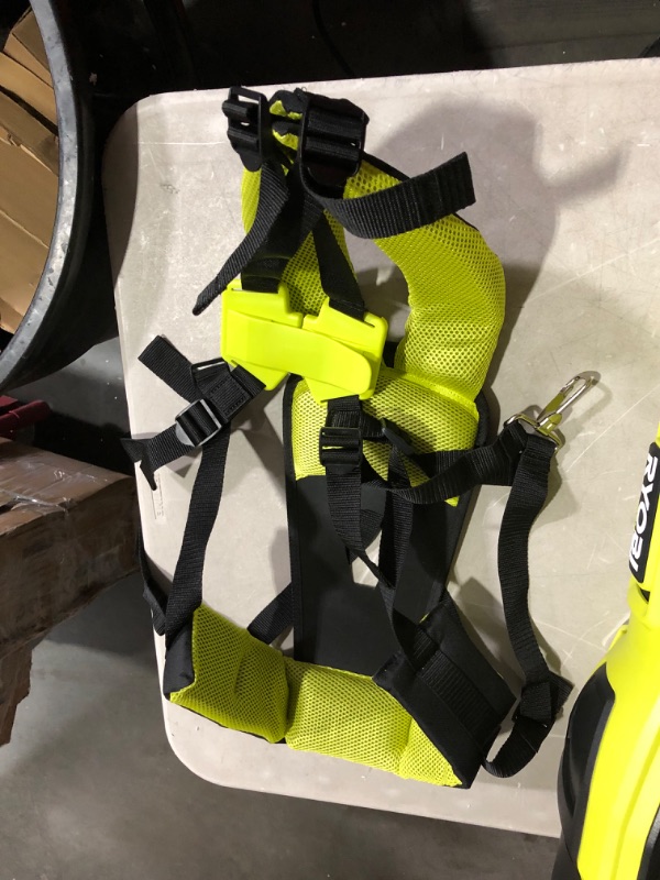 Photo 8 of ***USED - WON'T POWER ON - SEE COMMENTS***
RYOBI 40V HP Brushless 100 MPH 600 CFM Cordless Leaf Blower/Mulcher/Vacuum with (2) 4.0 Ah Batteries and Charger