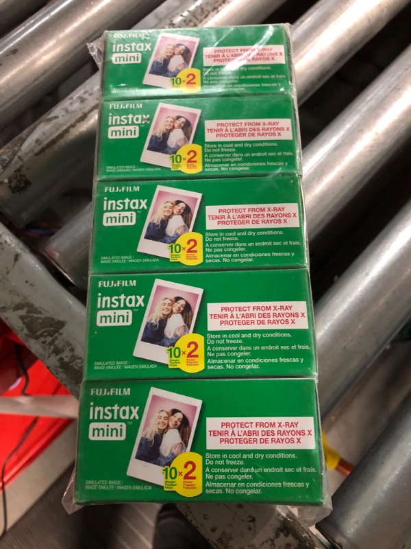 Photo 2 of Fujifilm Instax Mini Instant Film, 10 Sheets of 5 Pack × 2 (100 Sheets)