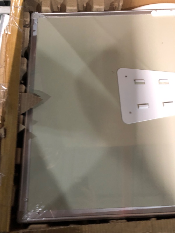 Photo 3 of Mobile Whiteboard – 36 x 24 inches Portable Magnetic Dry Erase Board, 3' x 2' Stand Easel White Board Dry Erase Easel *Silver 36 x 24