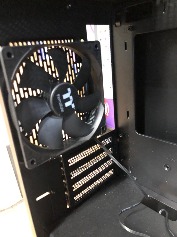 Photo 4 of Thermaltake Versa H18 Tempered Glass Black Spcc Micro ATX Gaming Computer Case CA-1J4-00S1WN-01