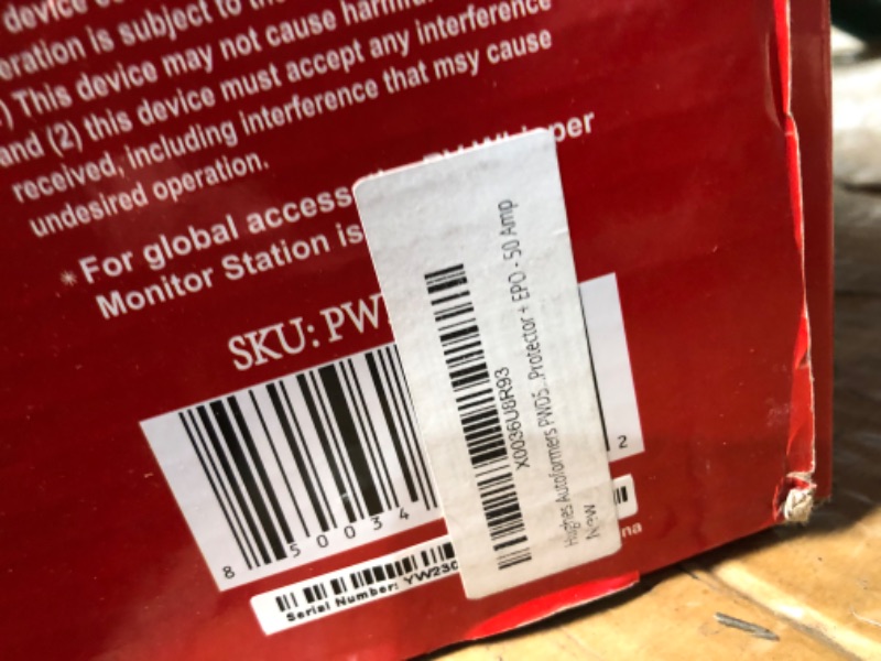 Photo 2 of Hughes Autoformers PWD50EPO Power Watchdog Smart Surge Protector + EPO - 50 Amp & RSP-50-PWD-EPO, Replacement Surge Protection for 50 Amp Power Watchdog EPO Surge Protector + Surge Protection