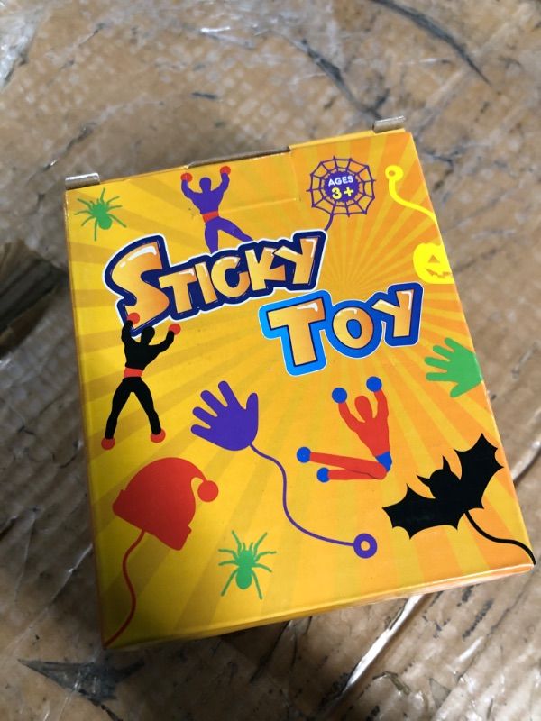 Photo 2 of 72PCS Stretchy Sticky Toy,Kids Sticky Toy Christmas Sticky Hands Pack for Kids Sticky Hands Bulk for Classroom Prizes Party Favors for Kids Stocking Stuffers