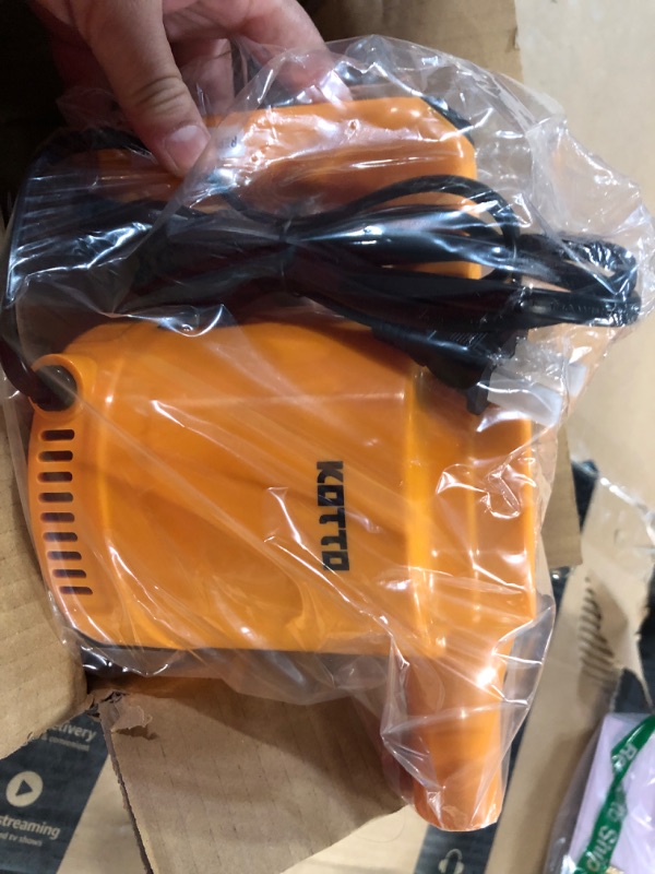 Photo 1 of KOTTO Multi-Use Electric Computer Duster Dryer Air Pump Dust Blower, High Pressure Electric Air Duster, Computer Cleaner Blower, Keyboard Cleaner, Electronic Devices, PC Cleaner and Laptop Cleaner