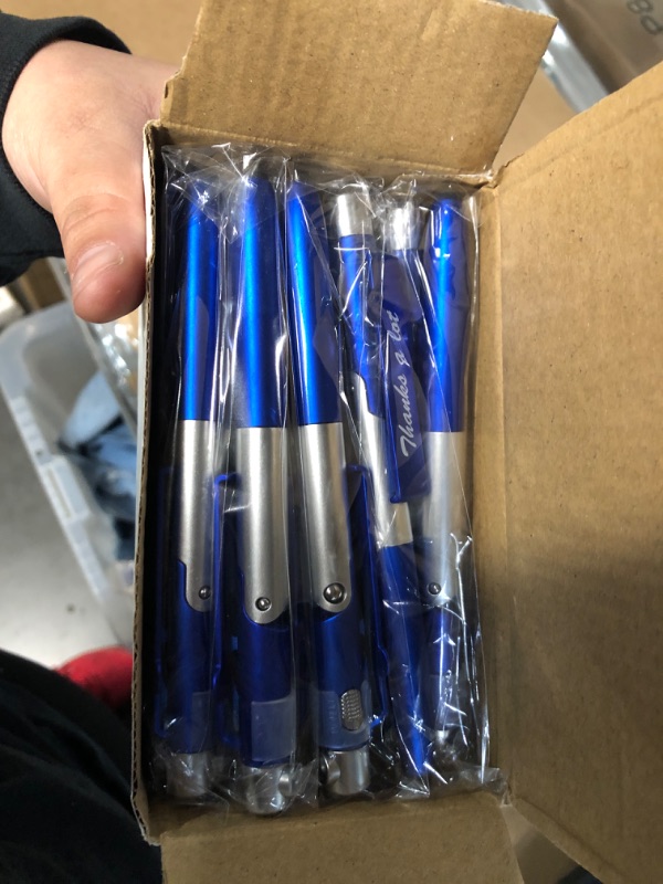 Photo 1 of niloeighteight pens, gift stylus pens for touch screens, Thank You a lot Motivational Messages, Ballpoint best gift 5 in 1,function light pens touch pen with, phone holder, (blue ink 25 pens)