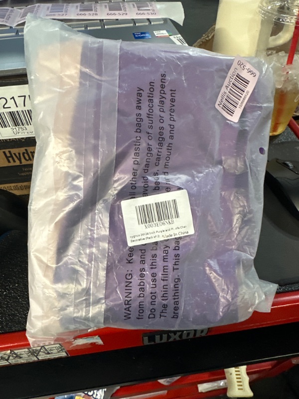Photo 1 of X00306NKB
cygnus 24X24 Inch Purple and Pi ofa Chai