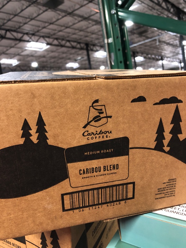 Photo 3 of 10/02/2024**Caribou Coffee Caribou Blend, Single-Serve Keurig K-Cup Pods, Medium Roast Coffee, 24 Count (Pack of 4)