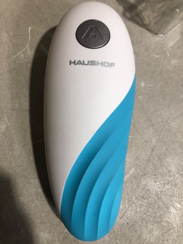 Photo 3 of * used * see images *
HAUSHOF Auto Electric Can Opener with Battery, One Press to Open Any Size Can