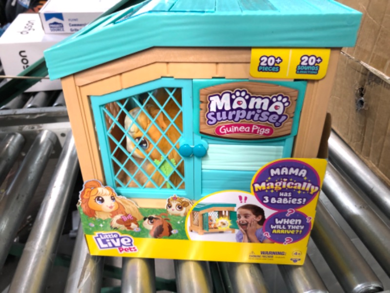 Photo 1 of Little Live Pets - Mama Surprise | Soft, Interactive Guinea Pig and her Hutch