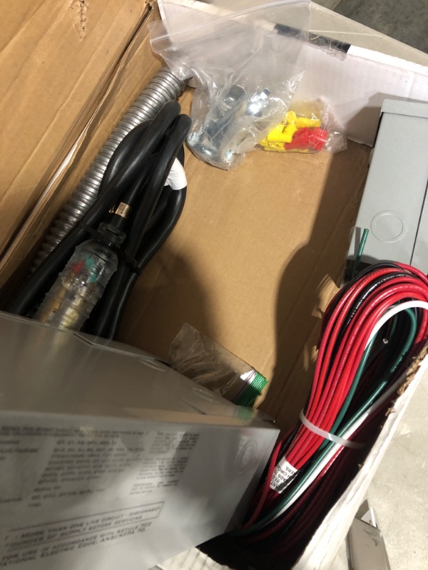 Photo 1 of * item sold for parts * repair *
Reliance Controls 31410CRK Pro/Tran 10-Circuit 30 Amp Generator Transfer Switch Kit