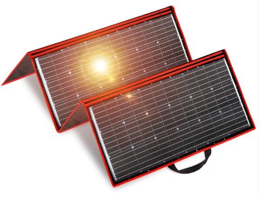 Photo 1 of (READ FULL POST) DOKIO 300W 18V Portable Solar Panel Kit (ONLY 0.9in Thick) Folding Solar Charger with 2 USB 