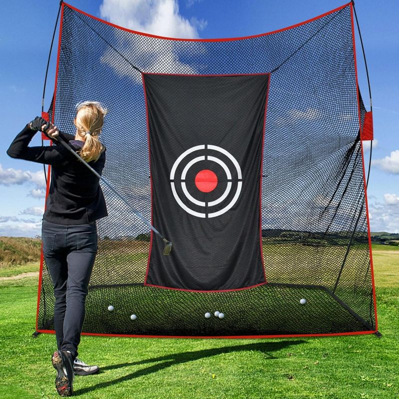 Photo 1 of ***USED***QuickPlay Quick-Hit Ultra-Portable Golf Practice Hitting Net 8 x 8'