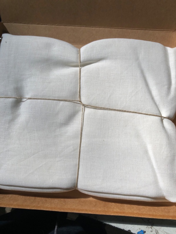 Photo 1 of Linen Sheer Curtain White Panel - Window Natural Linen Sheer Panel