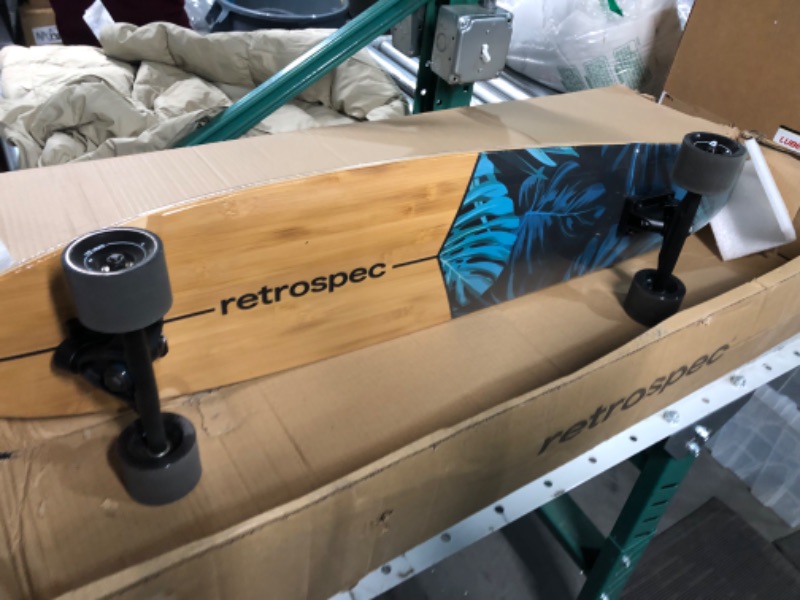 Photo 3 of Retrospec Zed Longboard Skateboard Complete Cruiser 