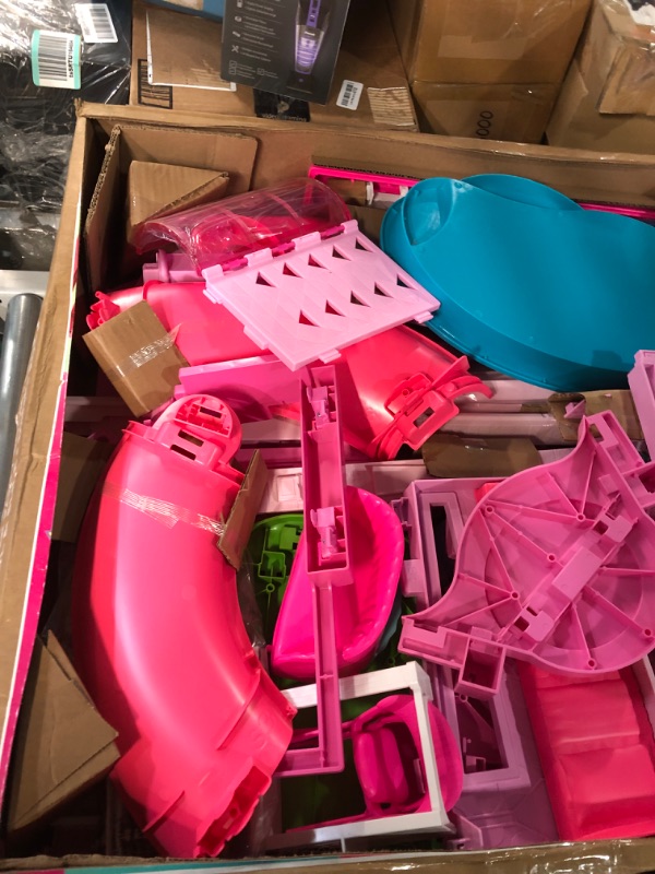 Photo 4 of Barbie Dreamhouse 2023, Pool Party Doll House with 75+ Pieces and 3-Story Slide