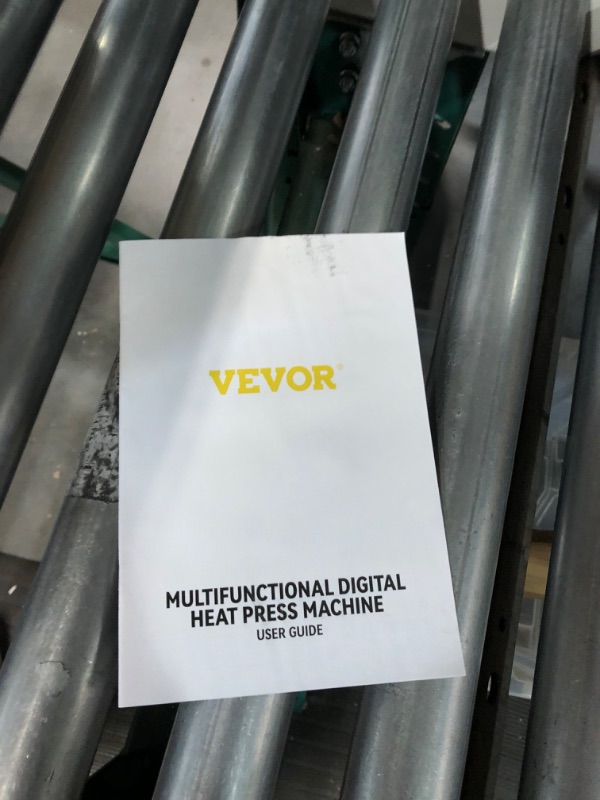 Photo 4 of **NONREFUNDABLE**FOR PARTS OR REPAIR**SEE NOTES**
VEVOR Heat Press, 5 in 1 Heat Press Machine 8x10", 800W Sublimation Transfer Printer 