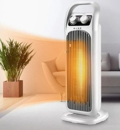 Photo 1 of (READ FULL POST) NFJ31 Electric Heater For Home Portable High Speed Regulating Electric Heaters Air Circulation Tower Fan Heating Air Cooler - BLACK 
