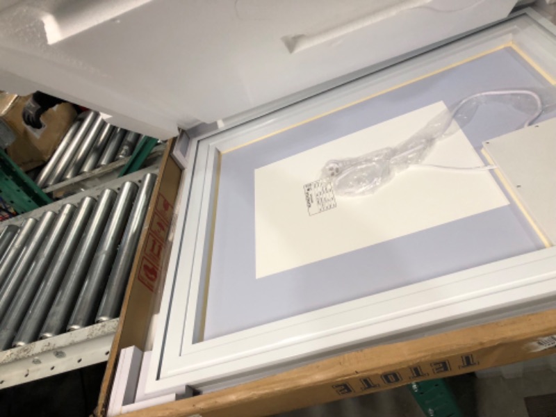 Photo 1 of TETOTE LED Bathroom Mirror 30x36 with Frontlit & Backlit Lighted Vanity Mirror Anti Fog