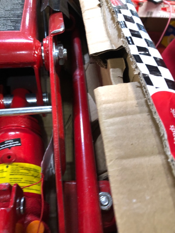 Photo 4 of  BIG RED T83006 Torin Hydraulic Trolley Service/Floor Jack with Extra Saddle, 3 Ton (6,000 lb) Capacity 