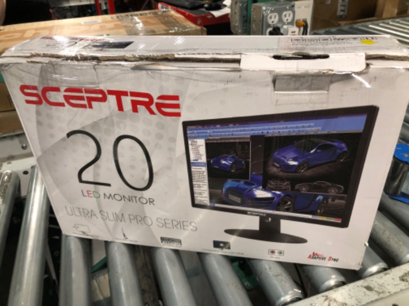 Photo 3 of Sceptre 20" 1600x900 75Hz Ultra Thin LED Monitor 2x HDMI VGA Built-in Speakers, Machine Black Wide Viewing Angle 170° (Horizontal) / 160° (Vertical) 20" 75Hz Monitor