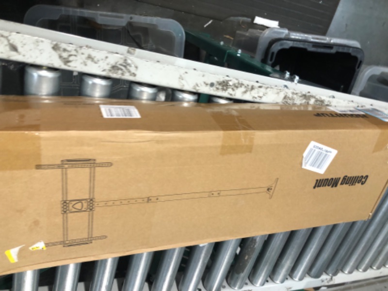 Photo 1 of MOUNTUP Ceiling TV Mount, Hanging TV Ceiling Mount for TVs 26''-70'', Full Motion TV Bracket with Max 60 Inches Height Adjustment, Max VESA 600x400mm Hold Up to 110 Lbs LED LCD Flat Curved TVs MU0040