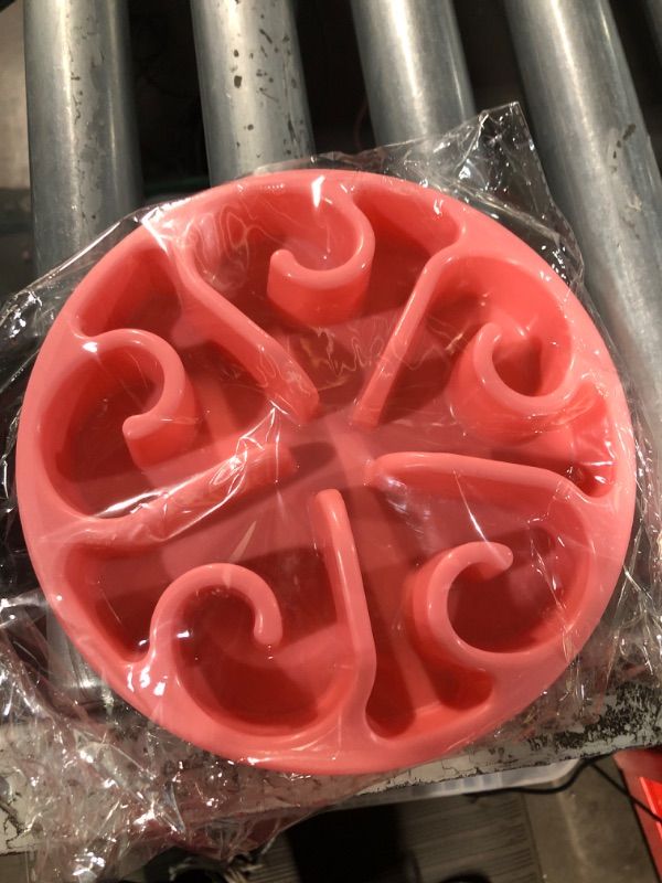 Photo 1 of ***SEE PICS
JASGOOD  Slow Feeder Dog Bowl Slow Eating Bowl Slow Feeding Non-Slip Puzzle Bow-Pink