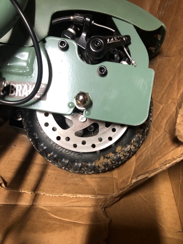 Photo 3 of ***DAMAGED - NOT FUNCTIONAL - SEE COMMENTS***
Razor RX200 Electric Off-Road Scooter , Green, 37 Inch