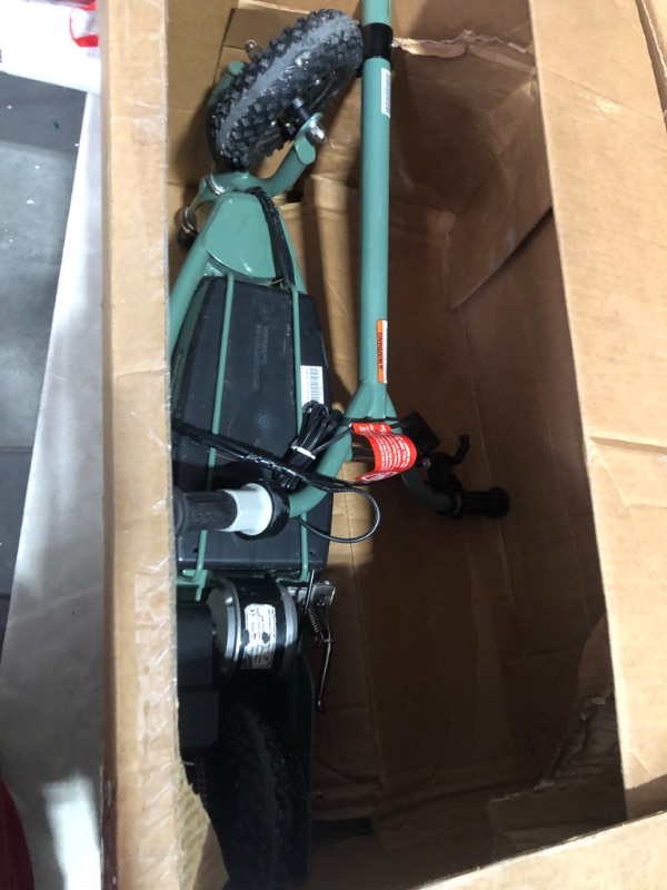 Photo 5 of ***DAMAGED - NOT FUNCTIONAL - SEE COMMENTS***
Razor RX200 Electric Off-Road Scooter , Green, 37 Inch