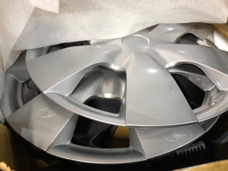 Photo 1 of BDK Wheel Guards – (4 Pack) Hubcaps for Car Accessories Wheel Covers Snap Clip-On