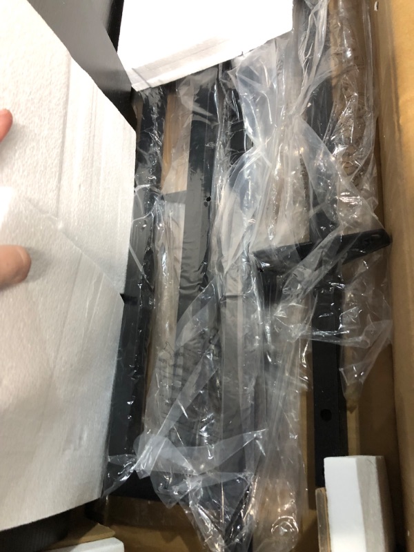 Photo 1 of ODK 6-Tier Ladder Shelf, 87 Inches Wall Mounted Ladder Bookshelf , 8"D x 20"W x 87"H Gold