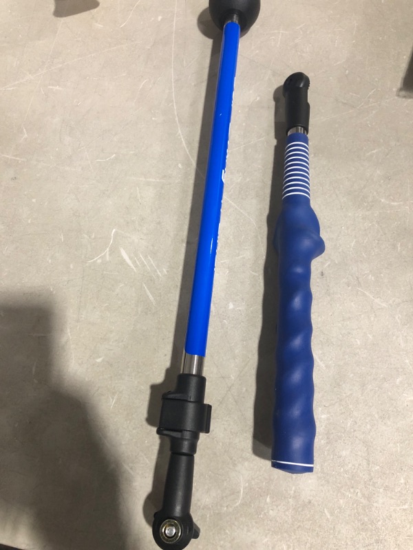 Photo 1 of EUG-PRODUCTS Golf Swing Trainer Portable Golf Training Aid Adjustable to Improve Hinge