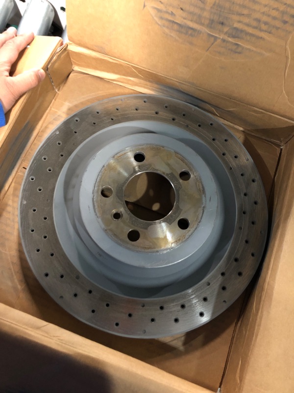 Photo 2 of Brembo 09.A961.11 UV Coated Pillar Vented Rear Brake Rotor BRABUS/MERCEDES-BENZ OE# A1664230212