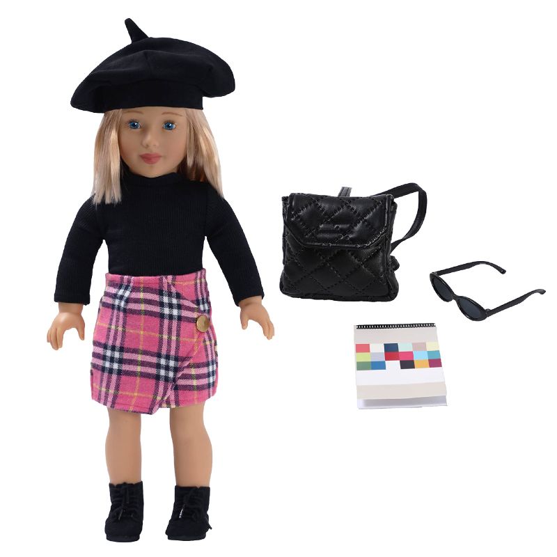 Photo 1 of DOLLFUN College Girls 18 inch Fashion Doll Set Jeanne(Fashion Lover)