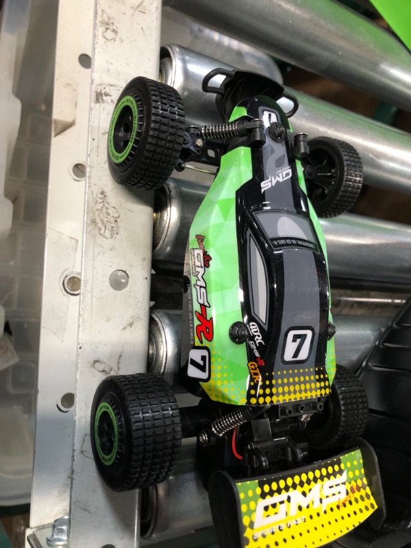 Photo 2 of ***USED - NO BATTERIES - UNABLE TO TEST***
4DRC C8 Remote Control Truck 2.4Ghz 25KM/H High Speed RTR Electric Rock Climber Fast Race Buggy Hobby Cars Toy for Kids Gift(Green)