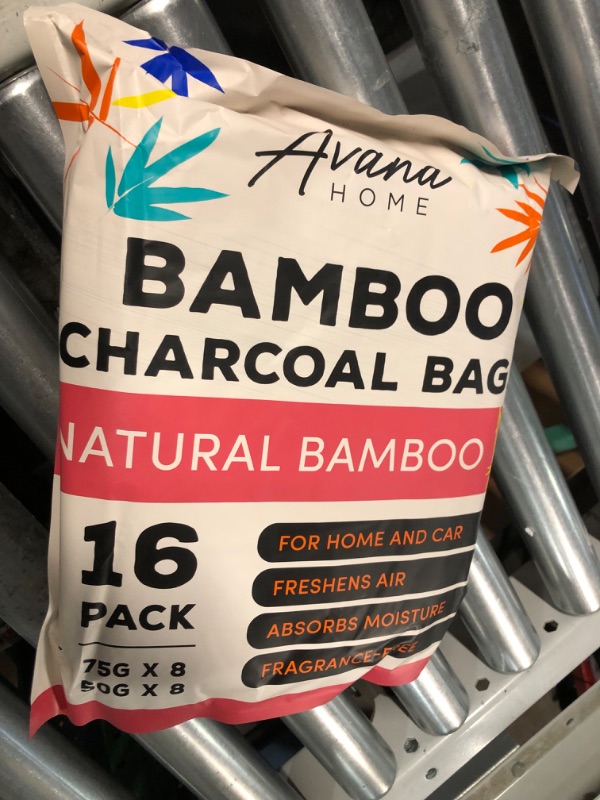 Photo 2 of (16 Pack) Bamboo Charcoal Air Purifying Bag 