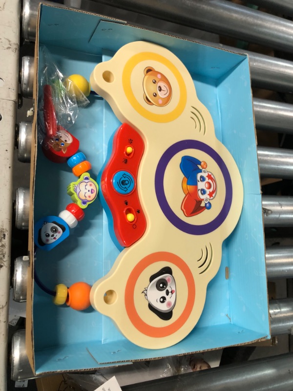 Photo 2 of Aomola Toddler Musical Instrument Toys, Kids Drum Set