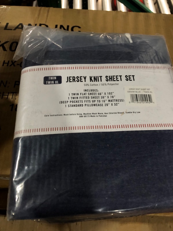 Photo 3 of Posh Home Jersey Knit Sheet Set**similar to stock photo**