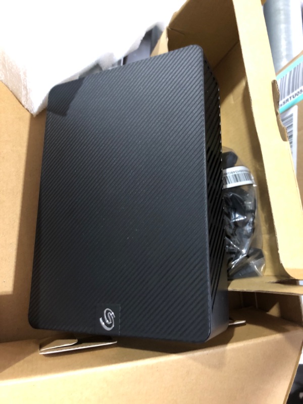 Photo 2 of **FOR PARTS**Seagate Expansion 18TB External Hard Drive HDD - USB 3.0, with Rescue Data Recovery Services (STKP18000402) 18TB Desktop HDD