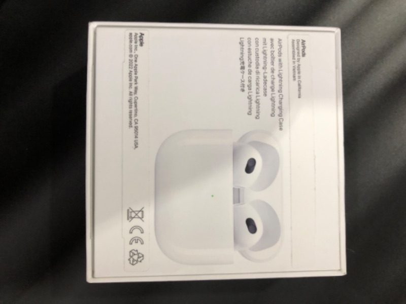 Photo 5 of Apple AirPods (3rd Generation) Wireless Ear Buds, Bluetooth Headphones