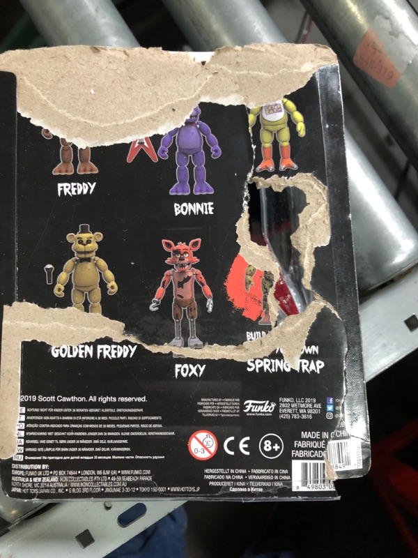 Photo 3 of **DAMAGED** Funko 5" Articulated Action Figure: Five Nights at Freddy's (FNAF) Bonnie The Rabbit