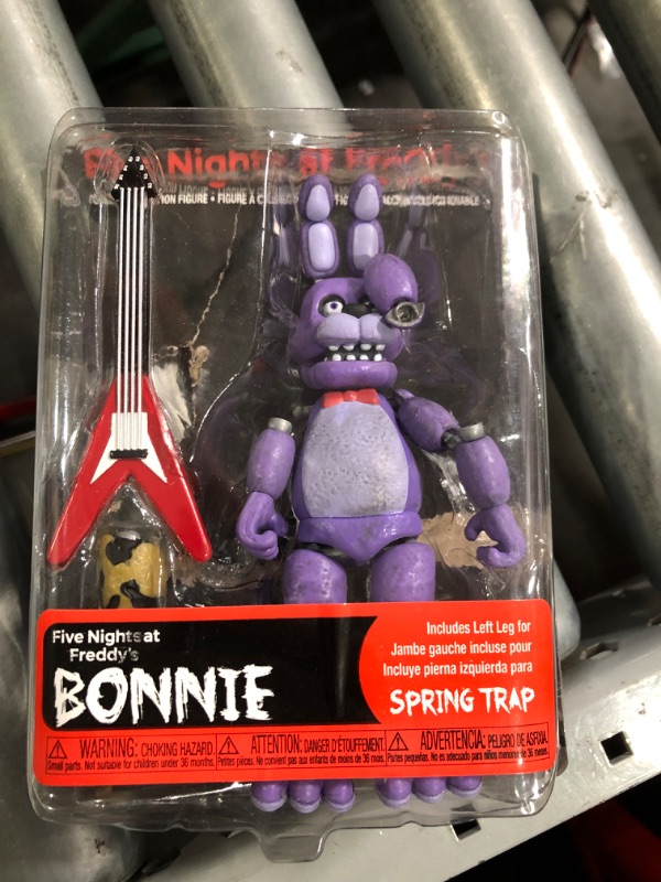 Photo 1 of **DAMAGED** Funko 5" Articulated Action Figure: Five Nights at Freddy's (FNAF) Bonnie The Rabbit