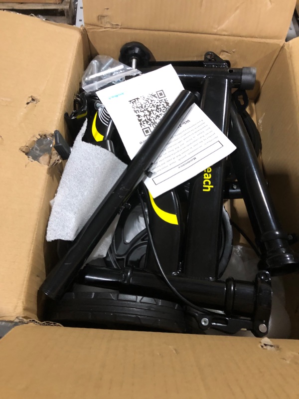 Photo 1 of **AS-IS** BlessReach Economy Knee Scooter Black