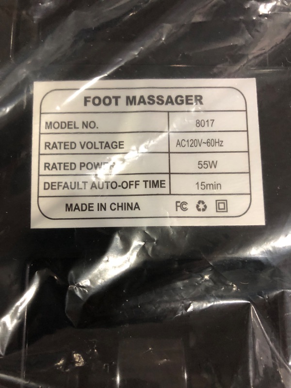 Photo 3 of (READ FULL POST) TISSCARE Shiatsu Massage Foot Massager Machine