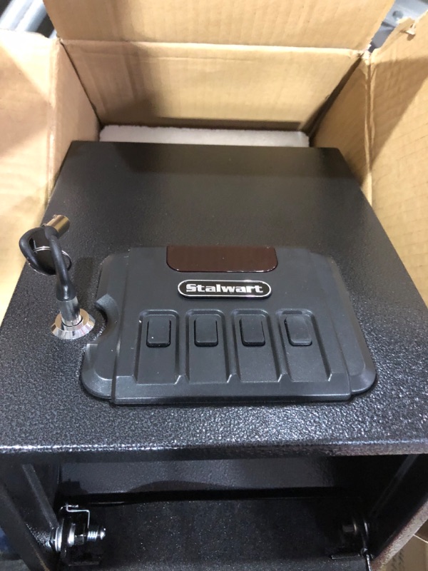 Photo 3 of STALWART Electronic Gun Safe Box with Digital Keypad and 2 Manual Override Keys