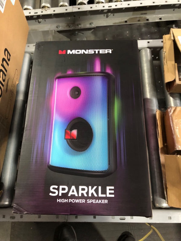 Photo 3 of Monster Sparkle Loud Bluetooth Speaker 80W, Party Speaker