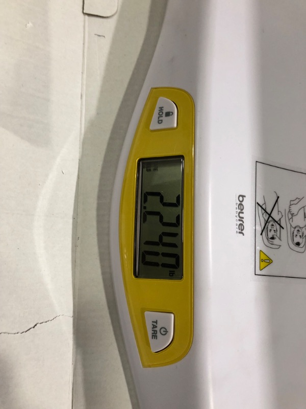 Photo 3 of Beurer BY80 Digital Baby Scale, Infant Scale for Weighing in Pounds, Ounces, or Kilograms